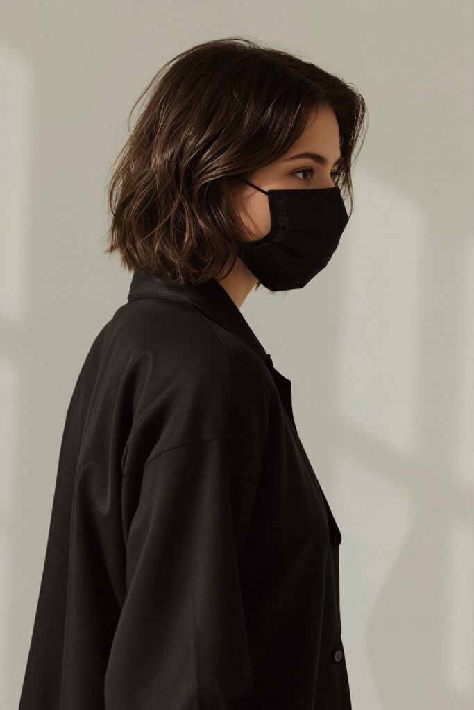 French Bob with Wispy Layers