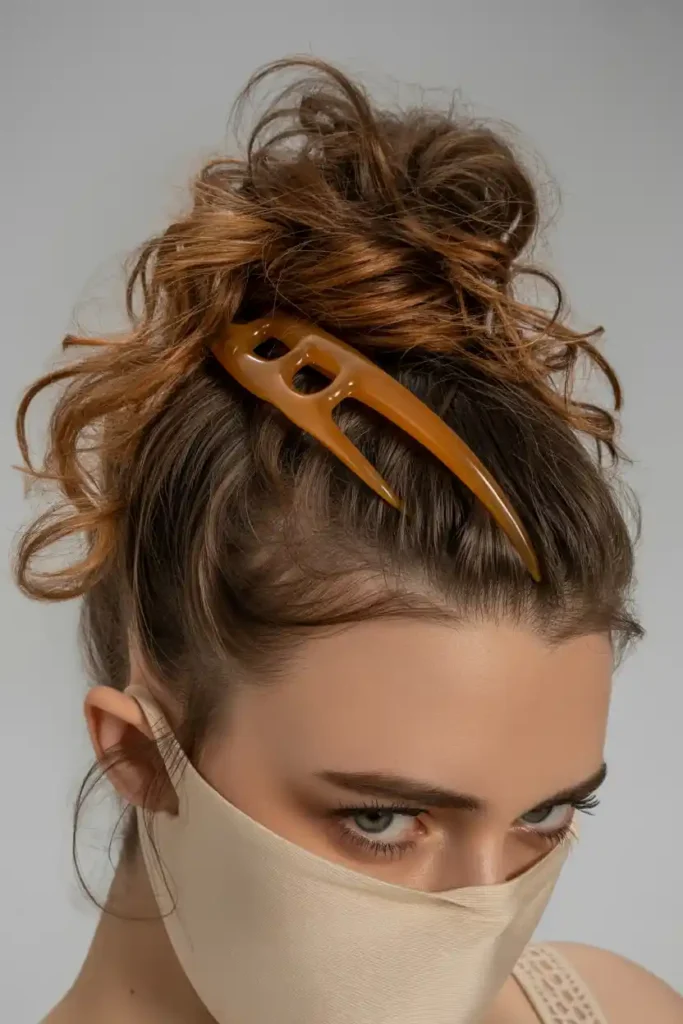 Messy Top-Knot Clamp