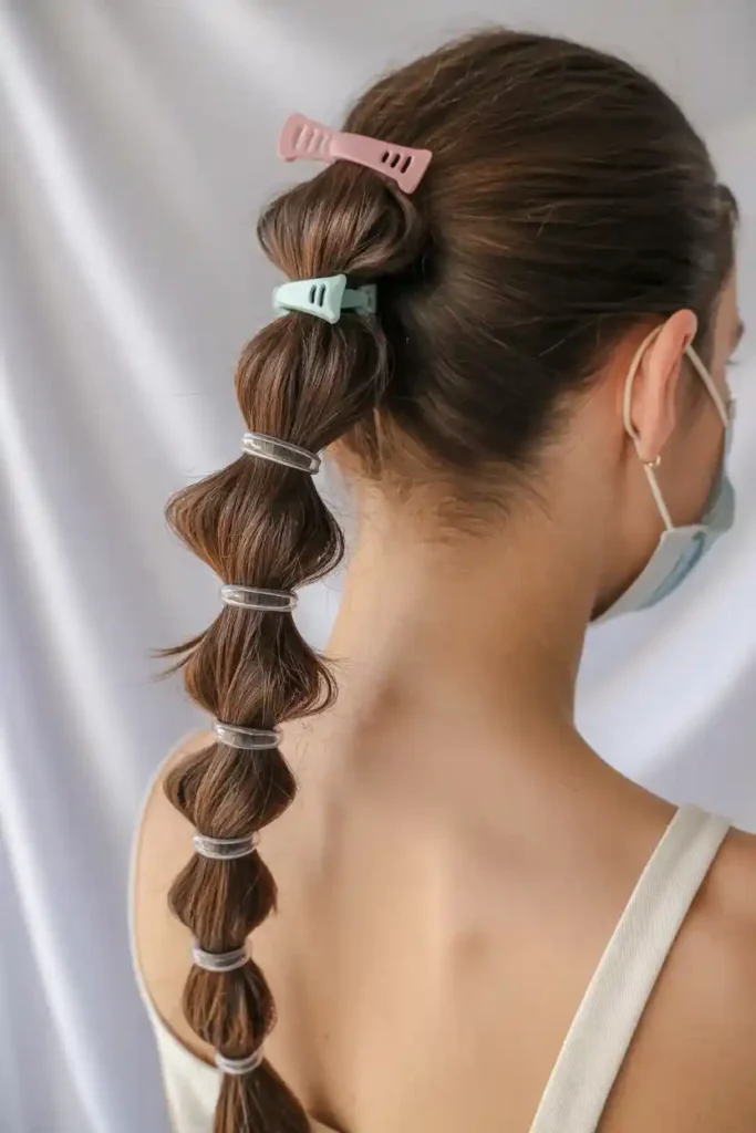 Bubble-Braid Clip Stack