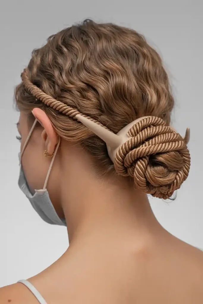 Rope-Twist Low Tuck