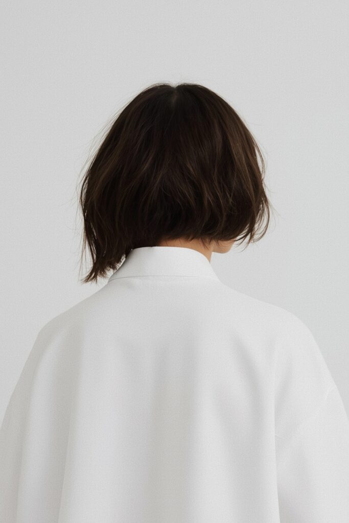 Voluminous Bob with Hidden Undercut