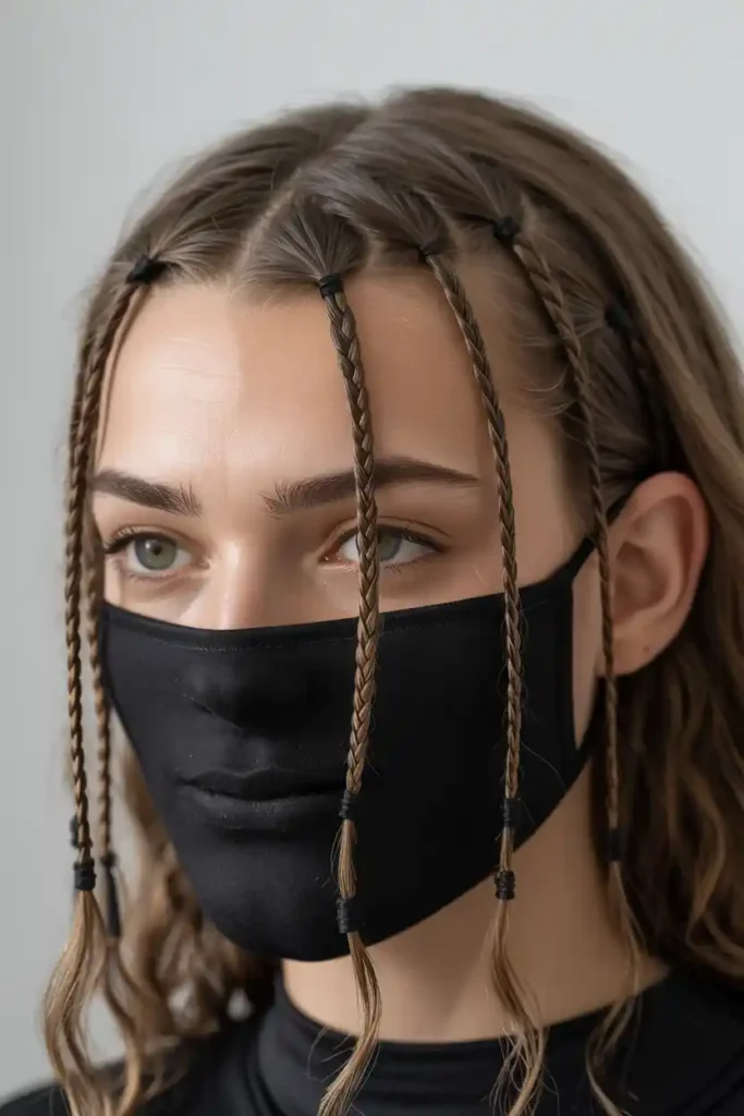 Invisible Elastic Micro Braids