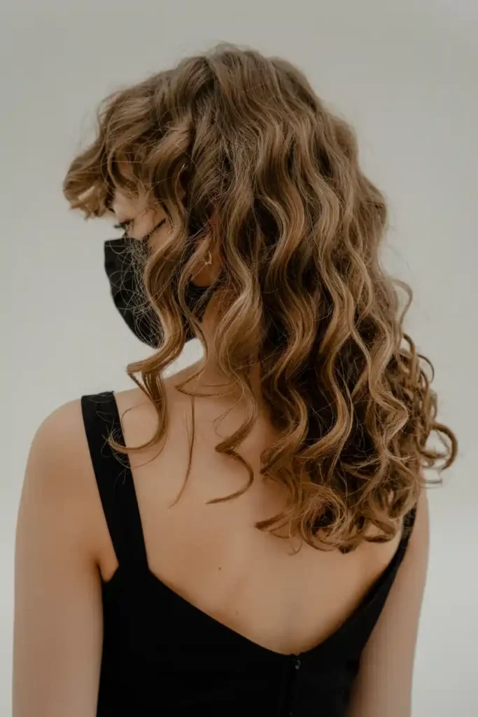 Voluminous Barrel Curls