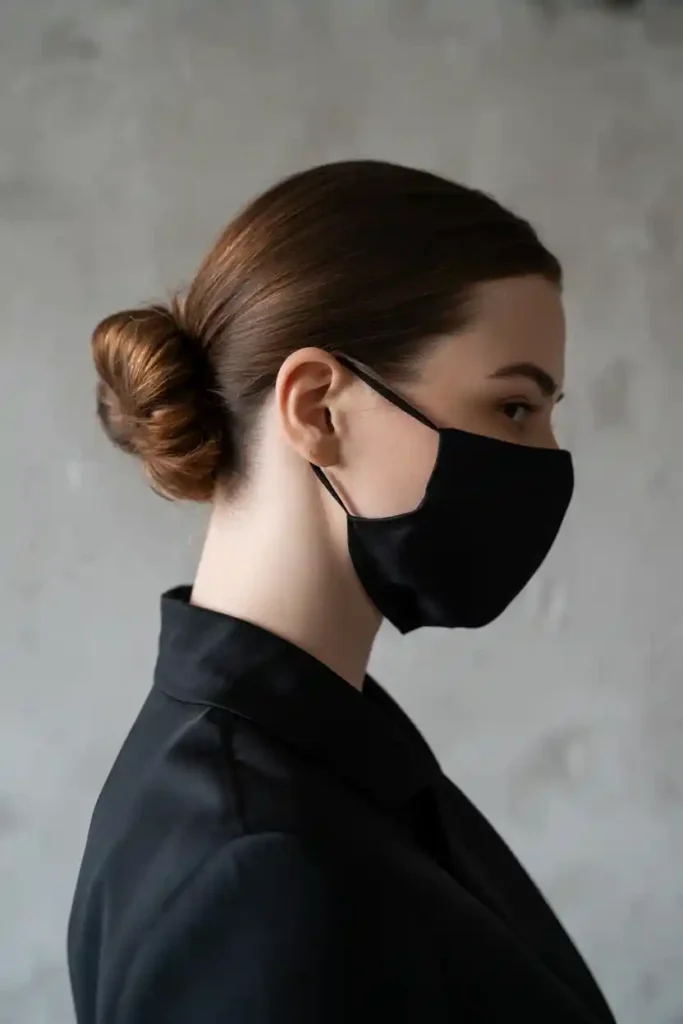 Simple Side Twist Pulled into Bun