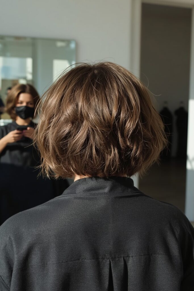 Inverted Layered Bob with Volume Boost