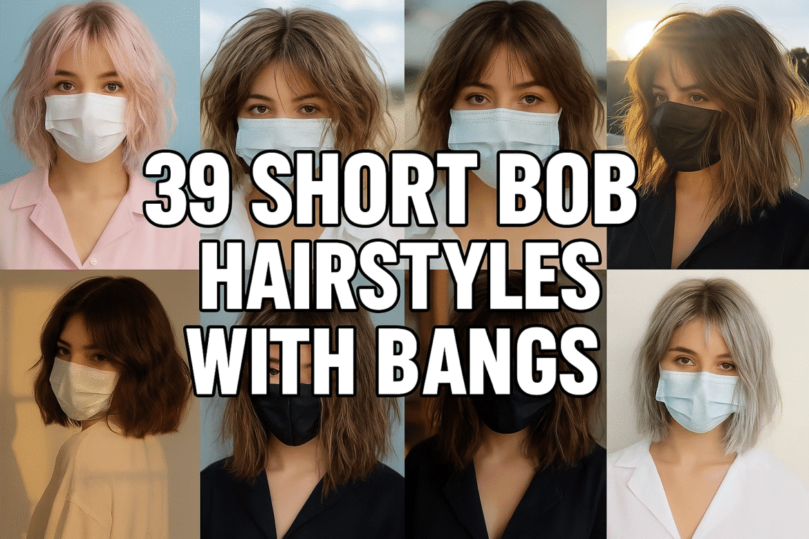 Short Bob Hairstyles With Bangs