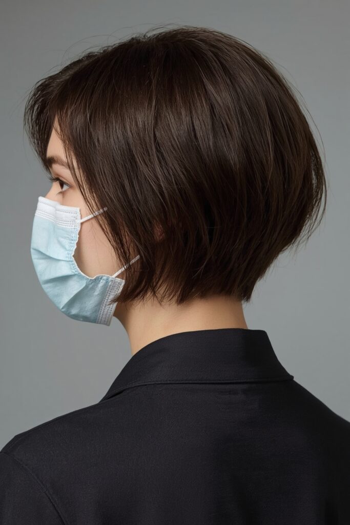 Classic Chin-Length Pixie Bob
