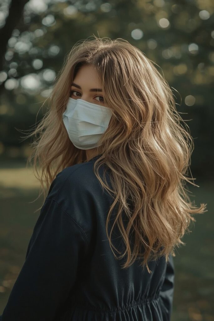 Fairy Waves on Mid-Length Hair

