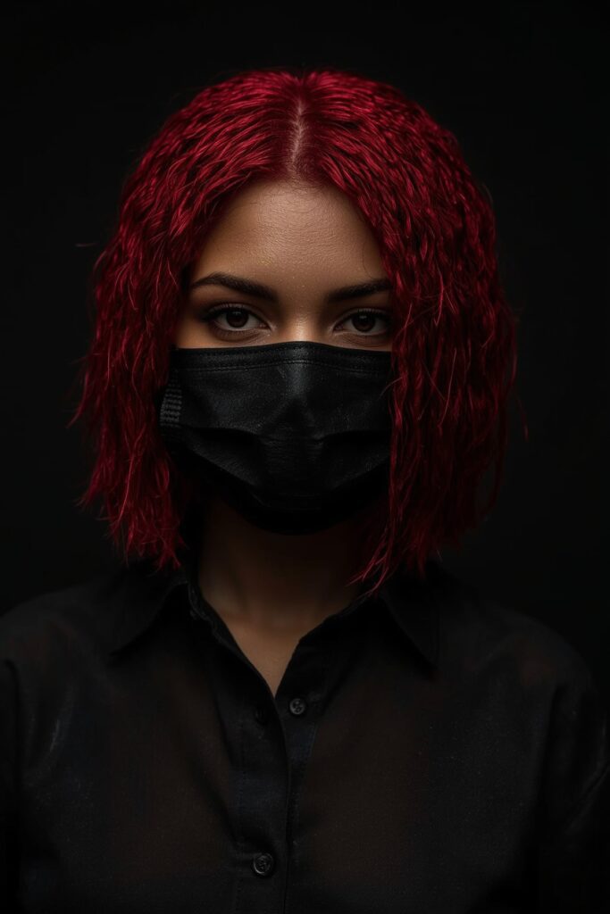 Red Hot Braided Bob
