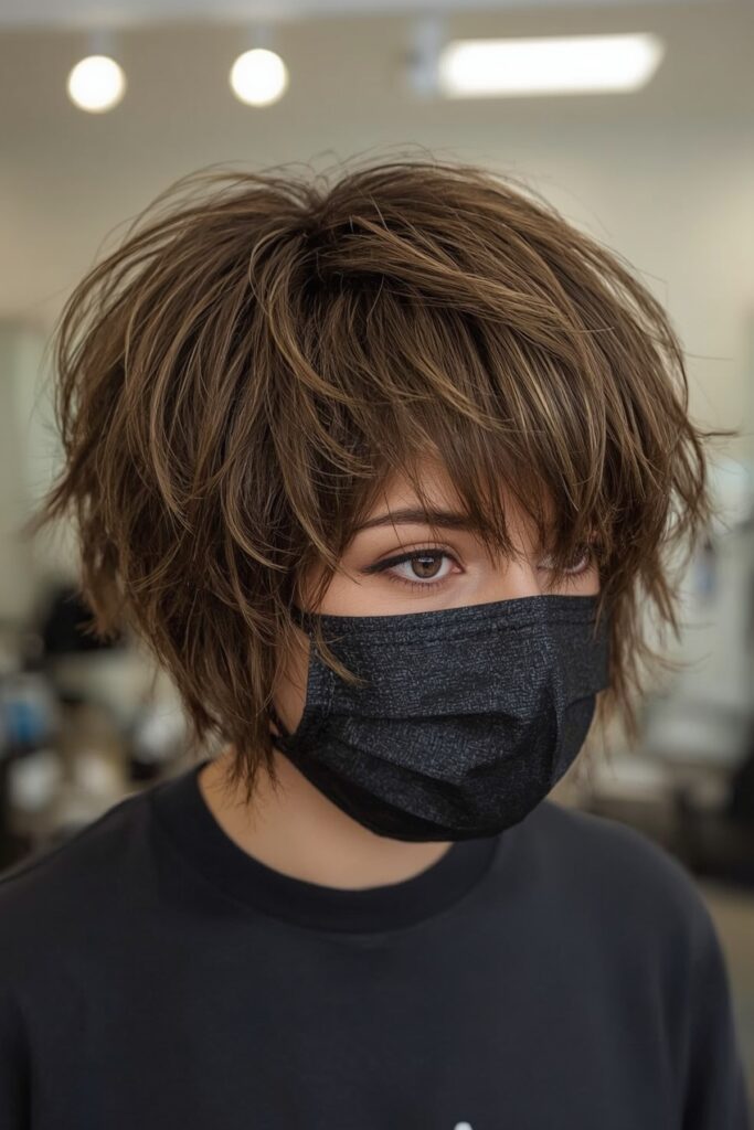 Highlighted Pixie Bob with Stacked Layers
