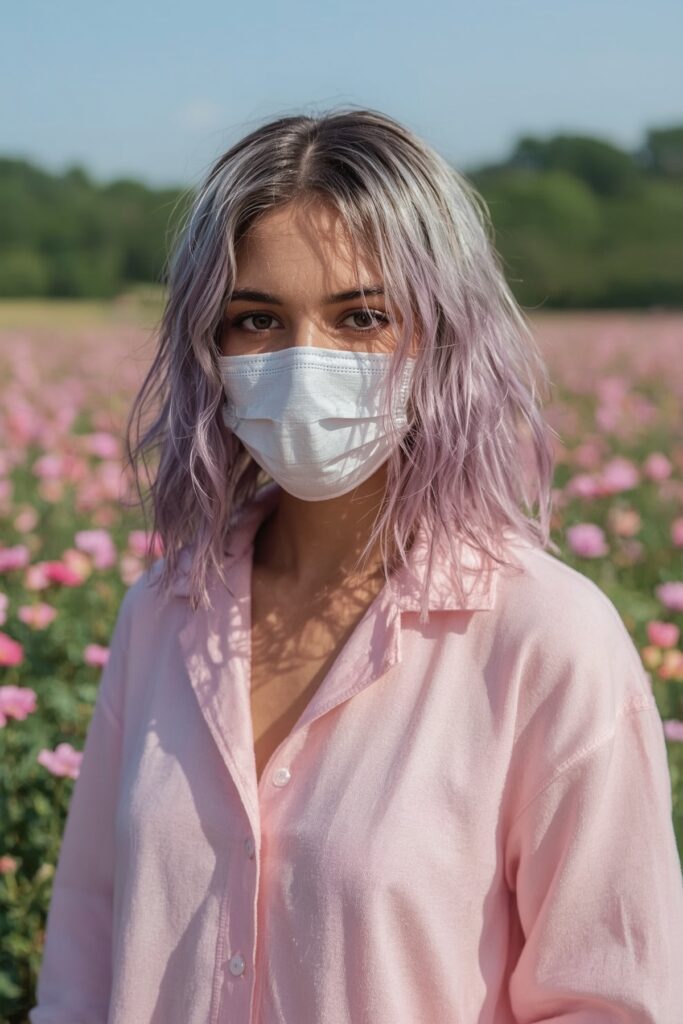 Pastel Highlighted Bob Braids