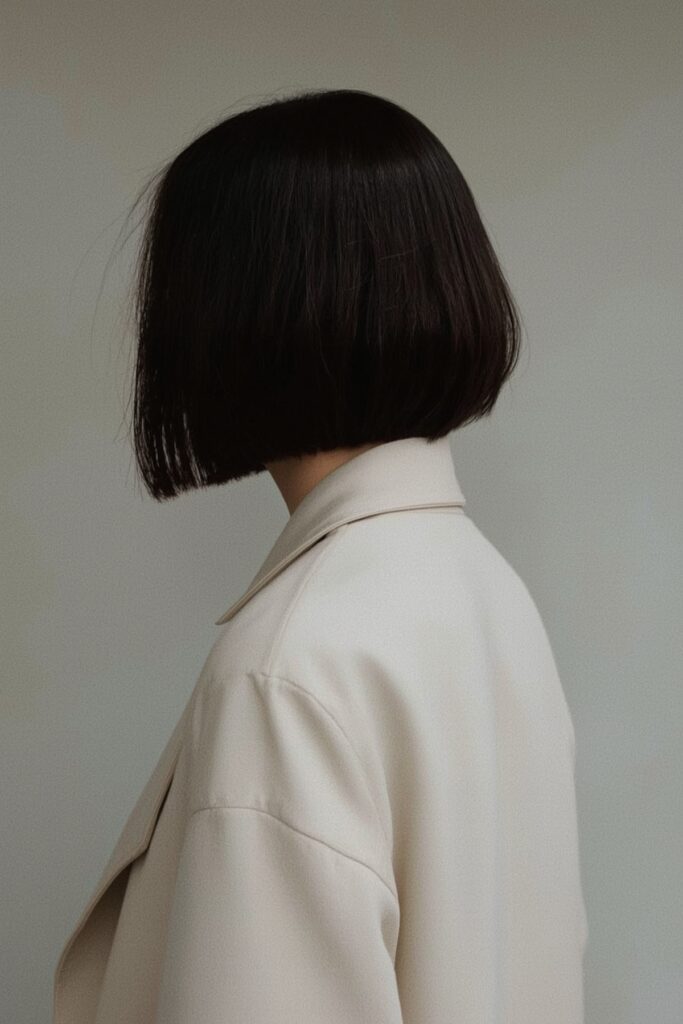French-Inspired Jawline Bob