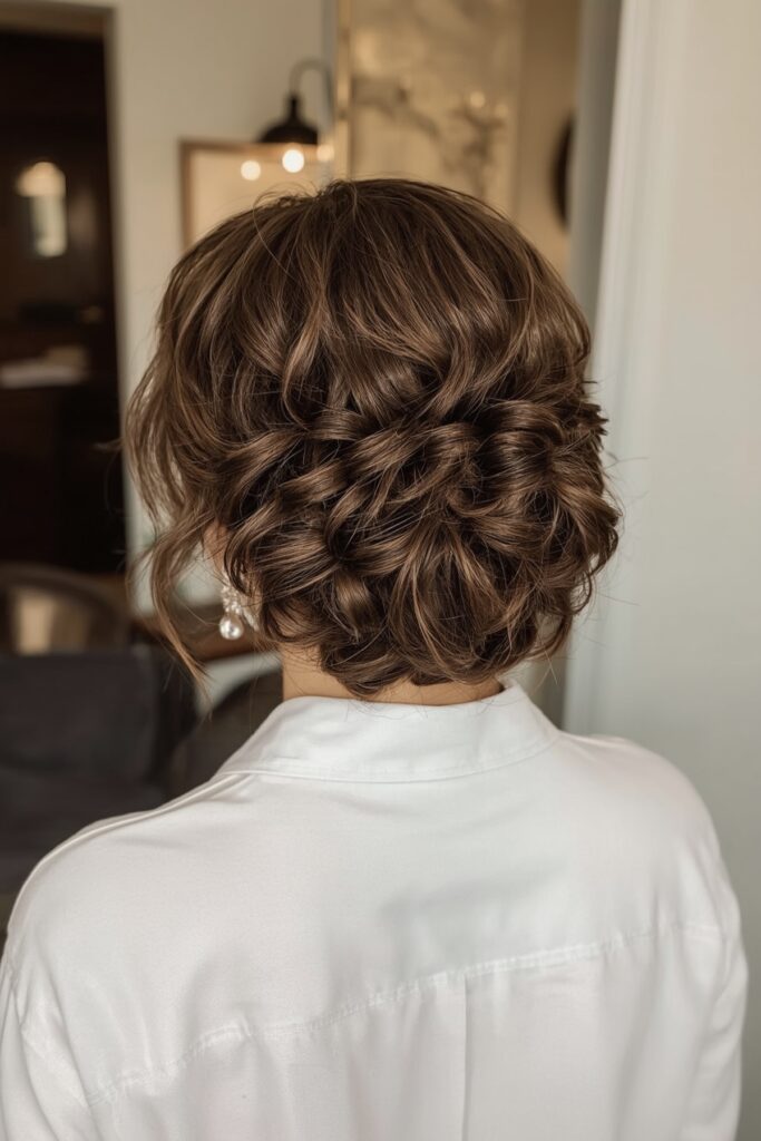 Elegant Pin Curl Bob for Vintage Vibes

