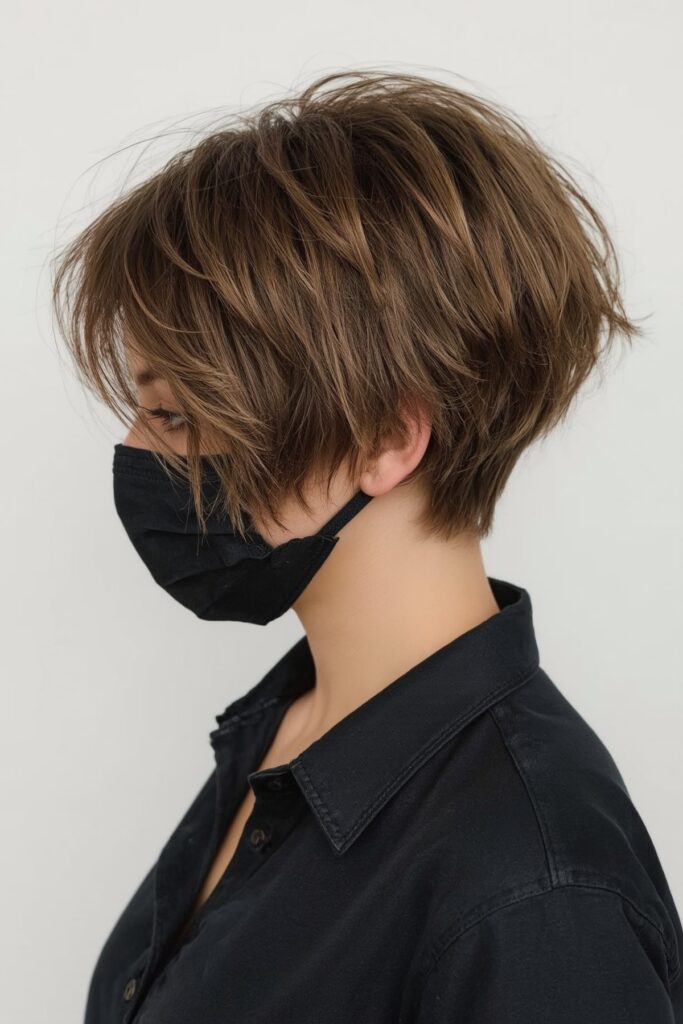 Graduated Pixie Bob with Deep Layers
