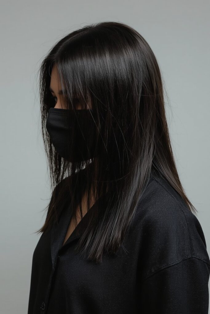 Long Straight Cut with Angled Ends