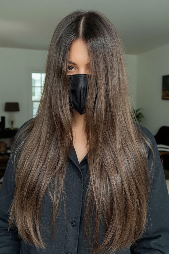 Long Hair with Hidden Micro Layers