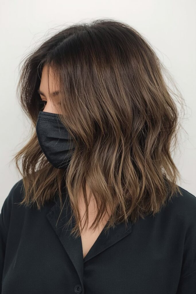 Root-Shadow Bob with Subtle Ombre


