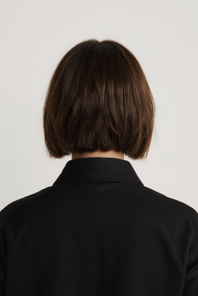 Minimalist Clean-Cut Pixie Bob
