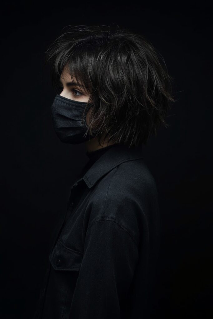 Ultra-Short Shag Bob with Punk Edge
