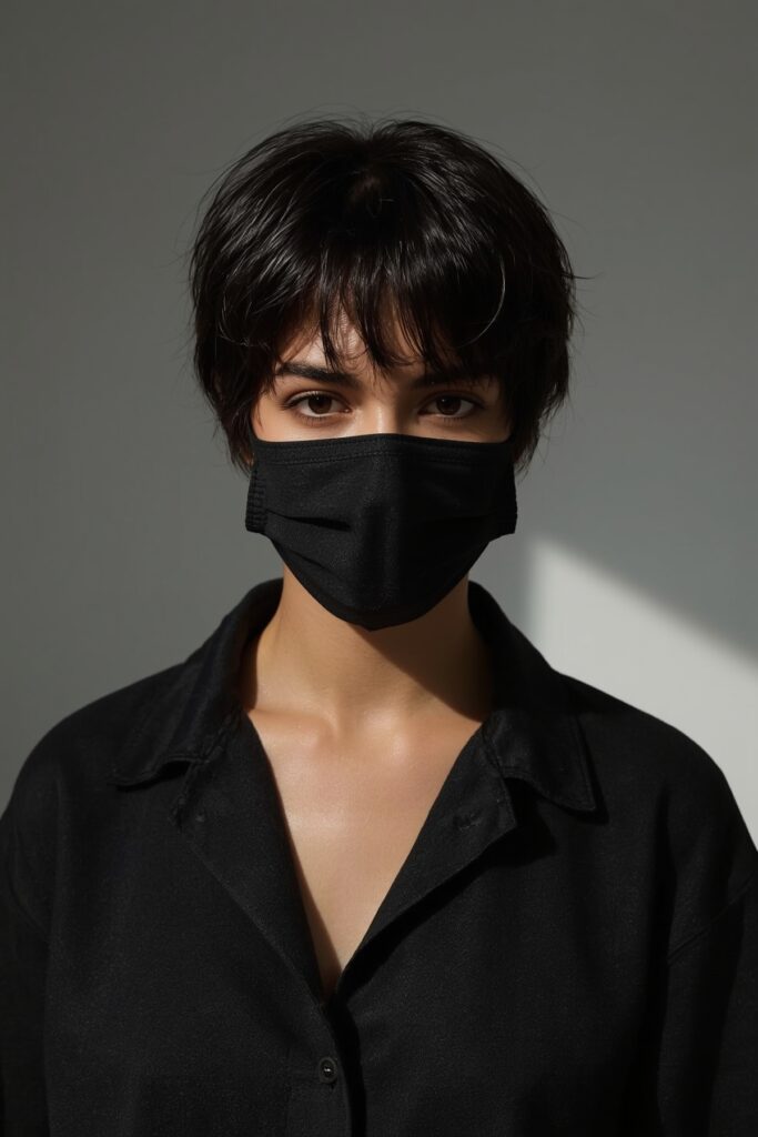 Micro Fringe with Cropped Sides
