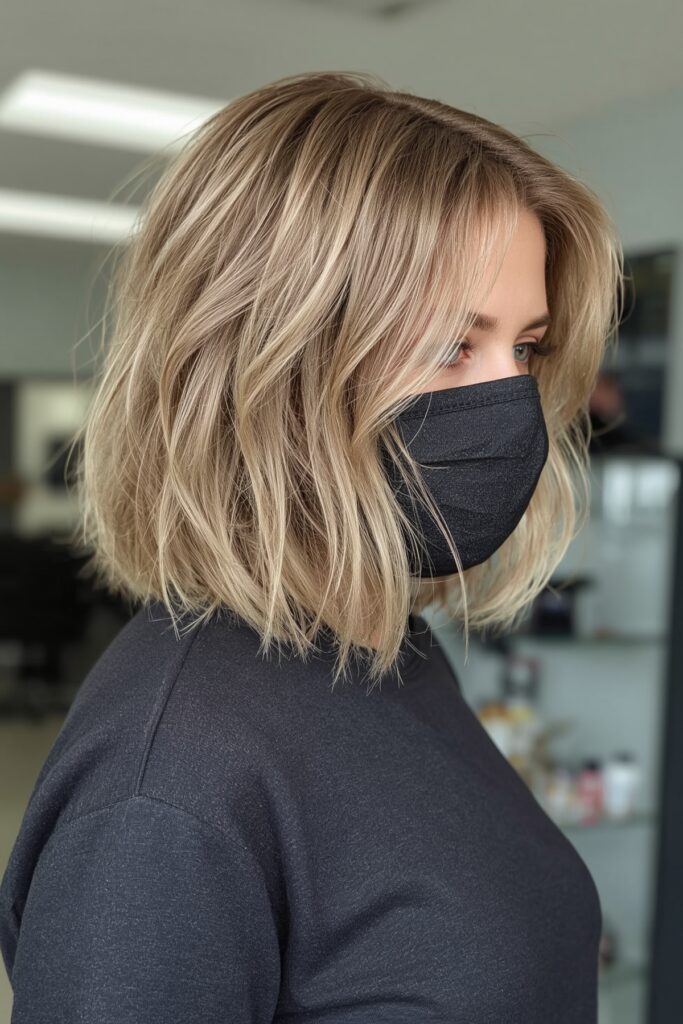 Chin-Length Bob with Soft Layers