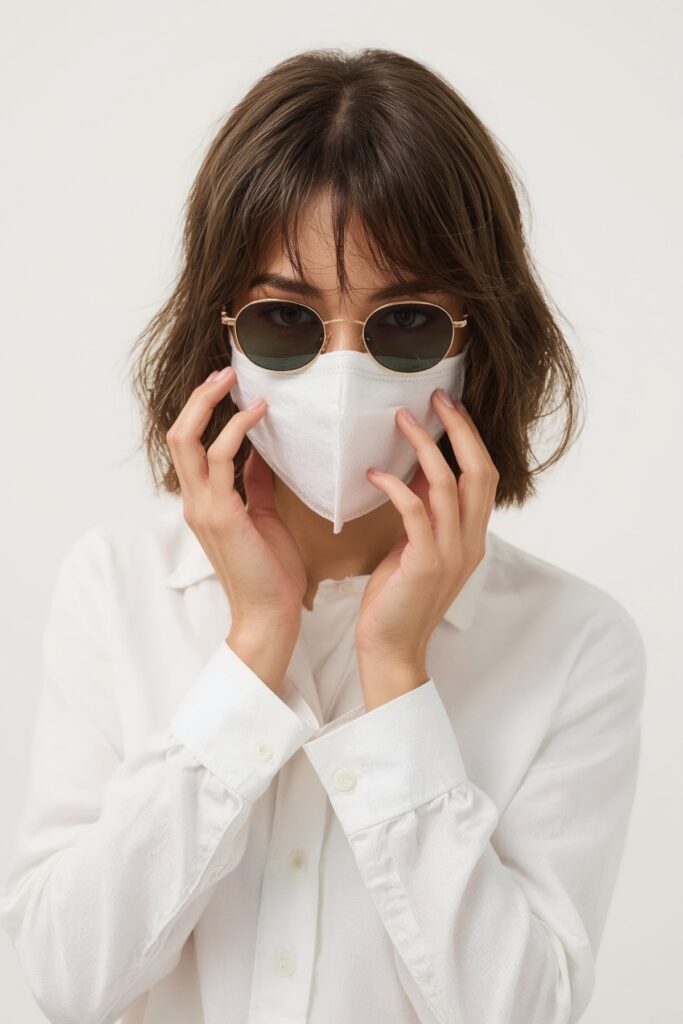 Blunt-Cut Bob with Interior Shag Layers