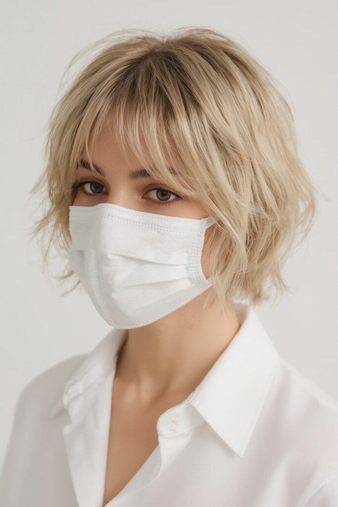 Soft Pixie Bob with Airy Bangs


