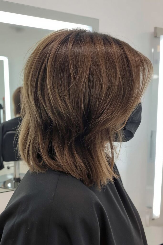 Polished Shoulder-Length Blowout

