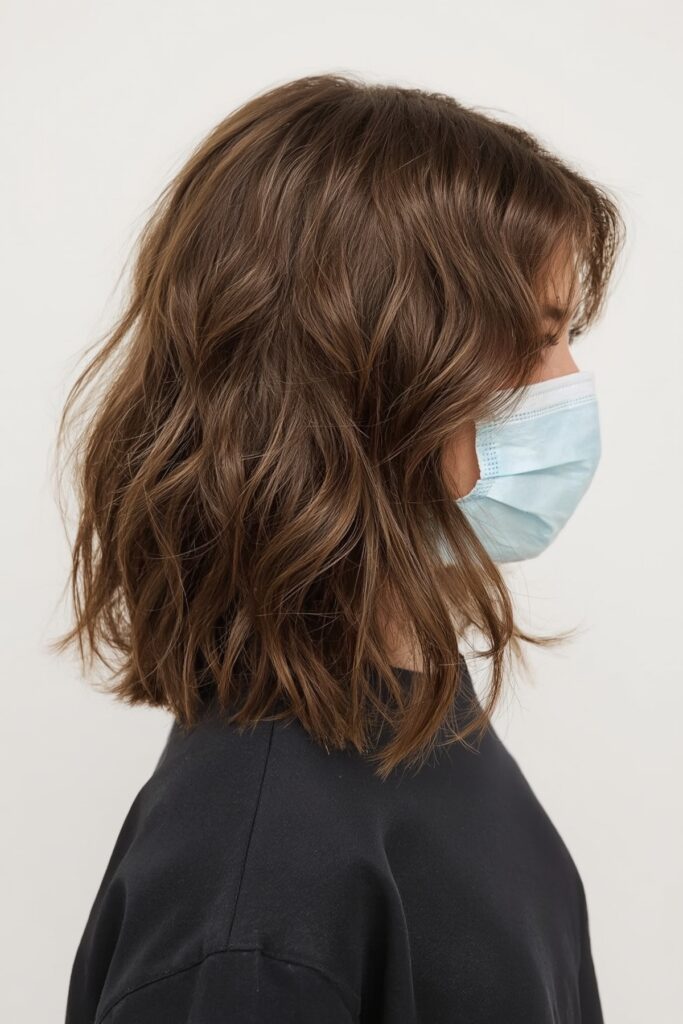 Faux Lob with Hidden Hair Padding