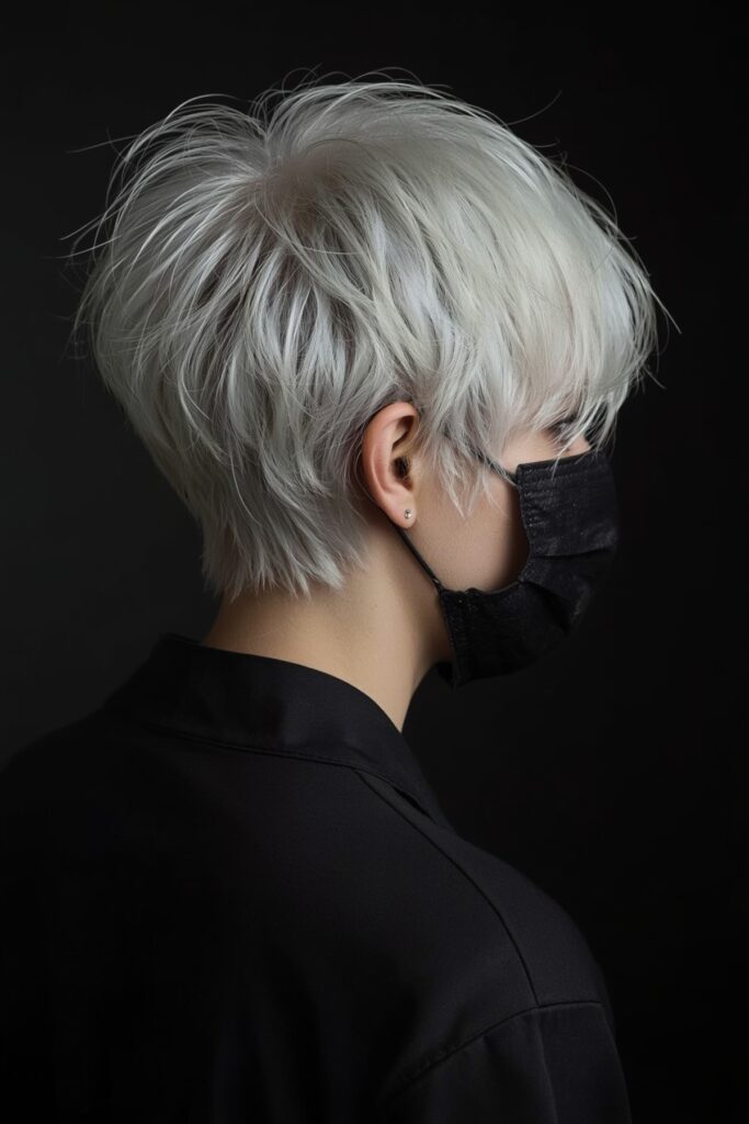 Feathered Pixie with Volume