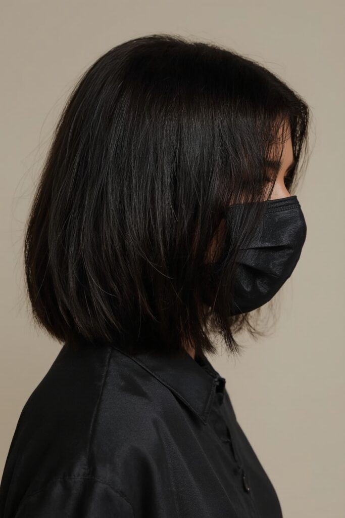 Sleek Blunt Lob

