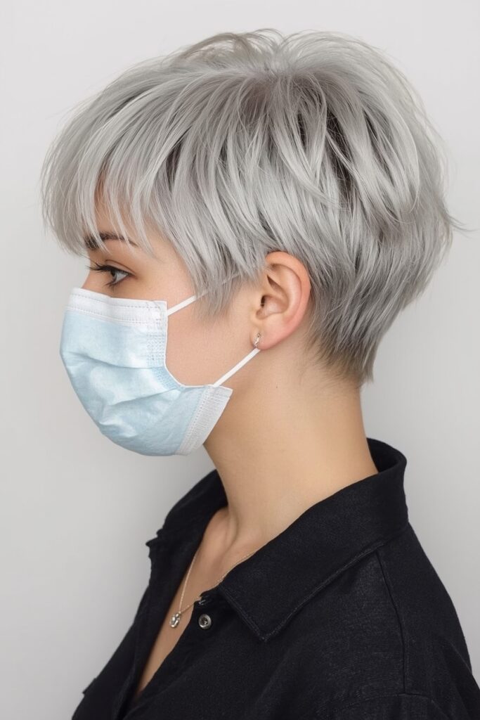 Bold Platinum Pixie Bob
