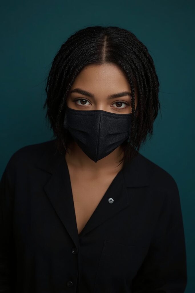 Triangle-Part Bob Braids