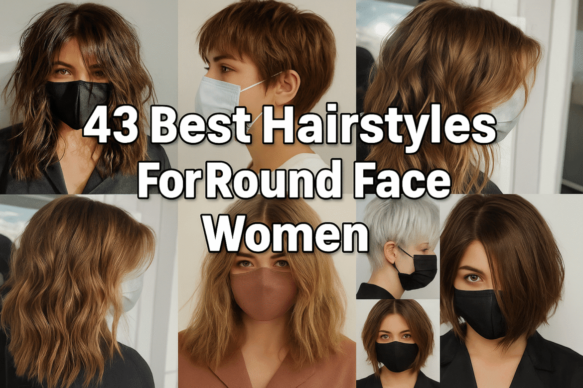 Best Hairstyles For Round Face Women