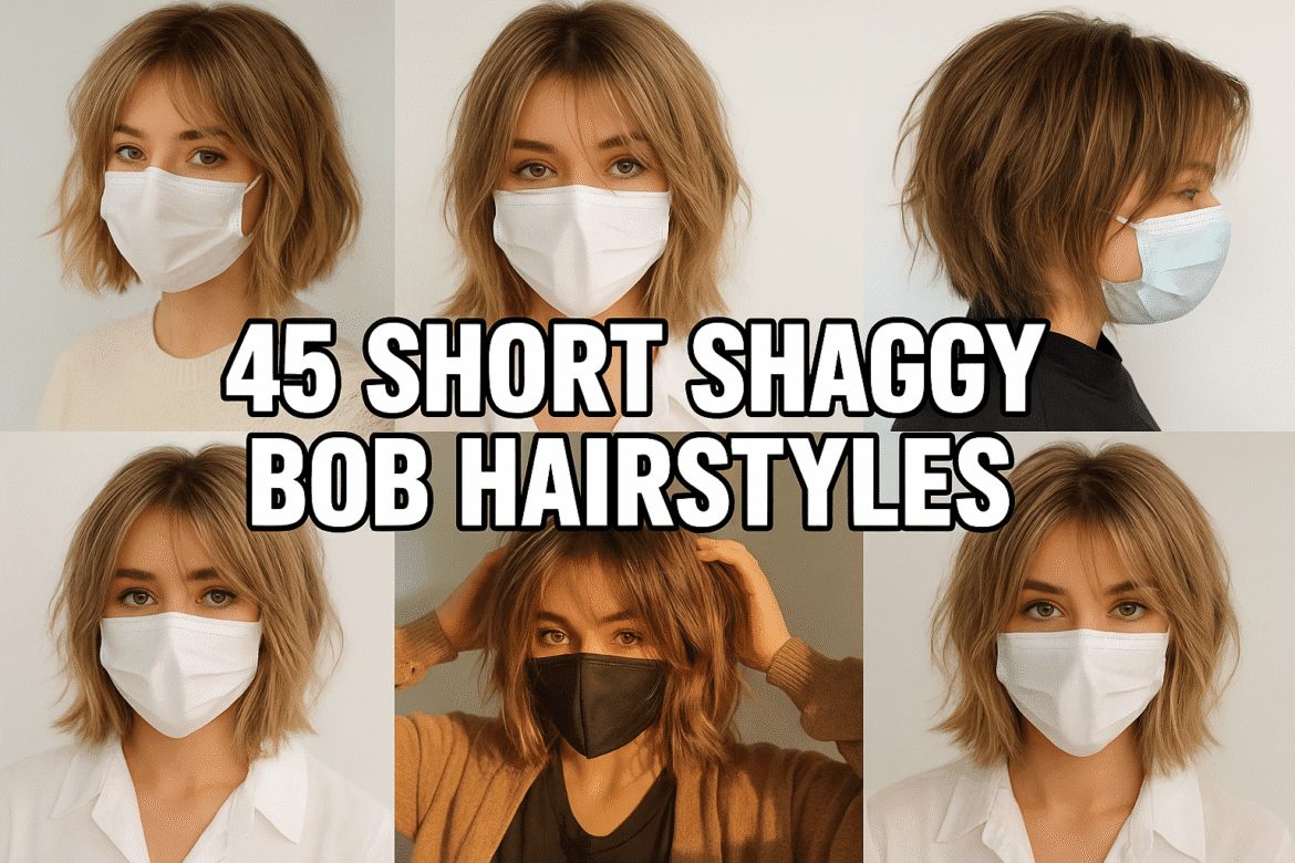 Short Shaggy Bob Hairstyles