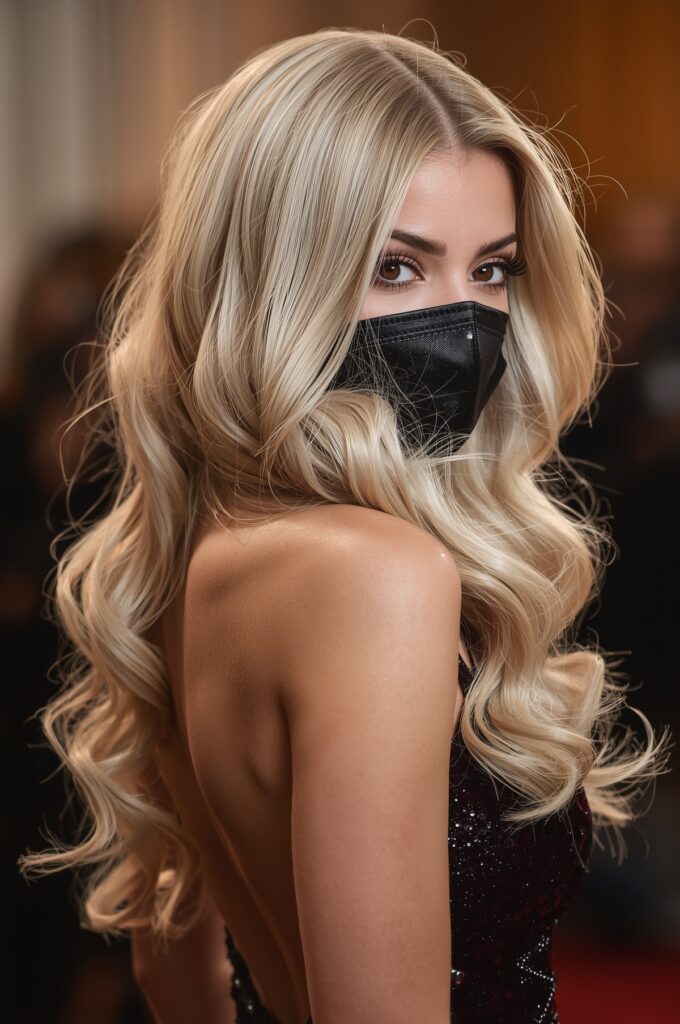 Deep Side Part with Hollywood Waves