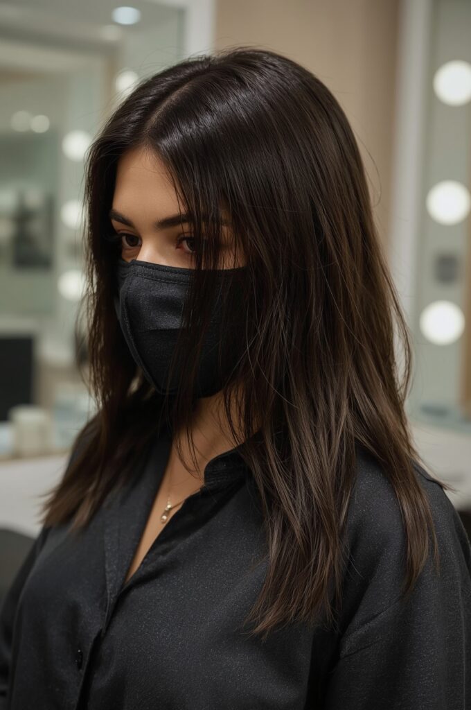 Sleek Straight Side Part Quick Weave