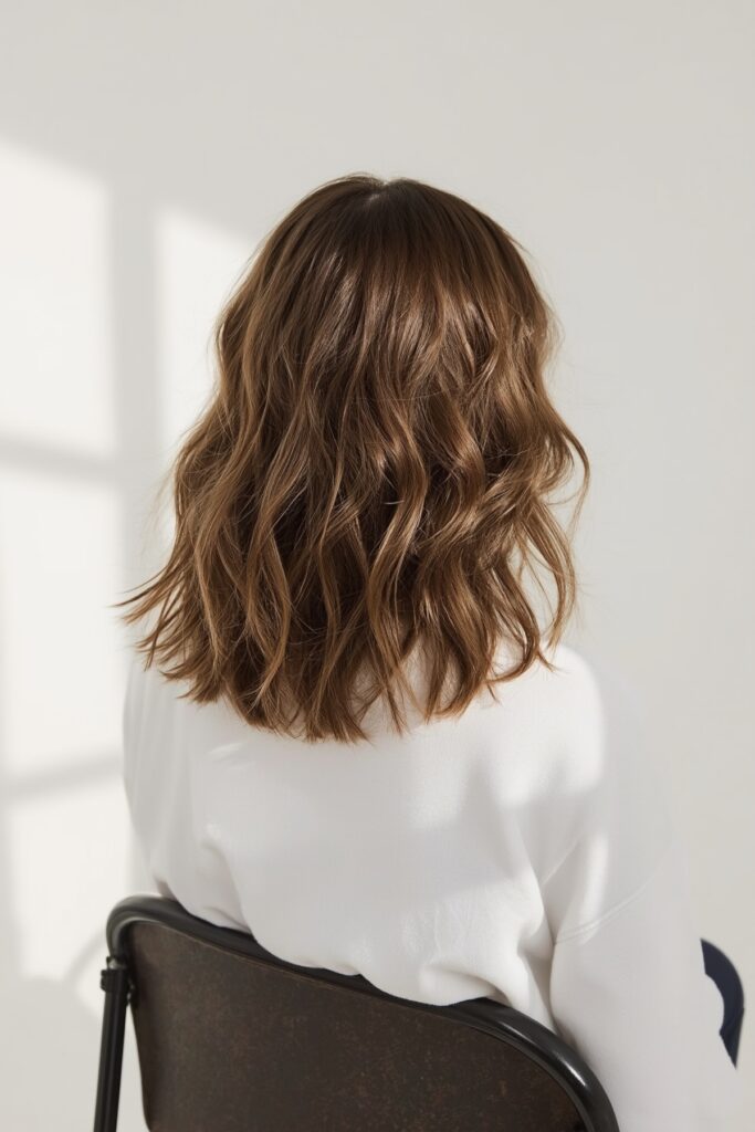 Crown-Lifted Layered Cut