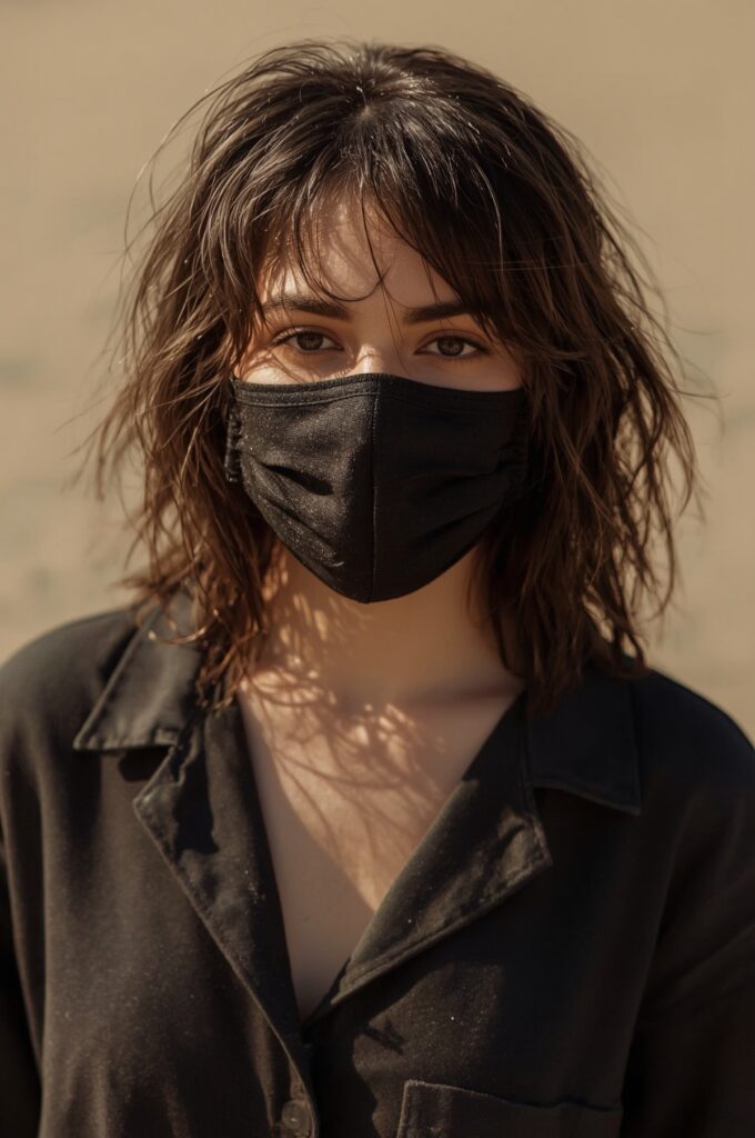 Wispy Bangs with Beach Waves