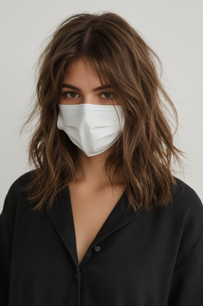 Side-Swept Wispy Bangs