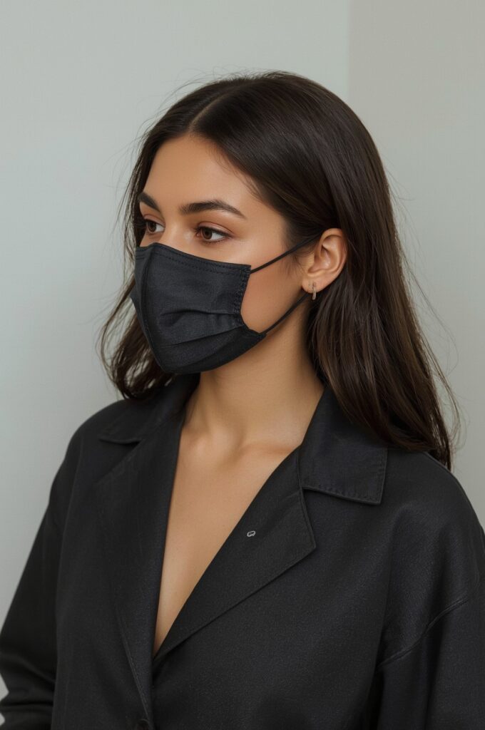 Sleek Side Part with Tucked Behind Ear