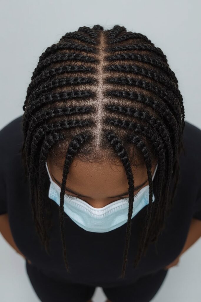 Stitch Braids with Defined Parts