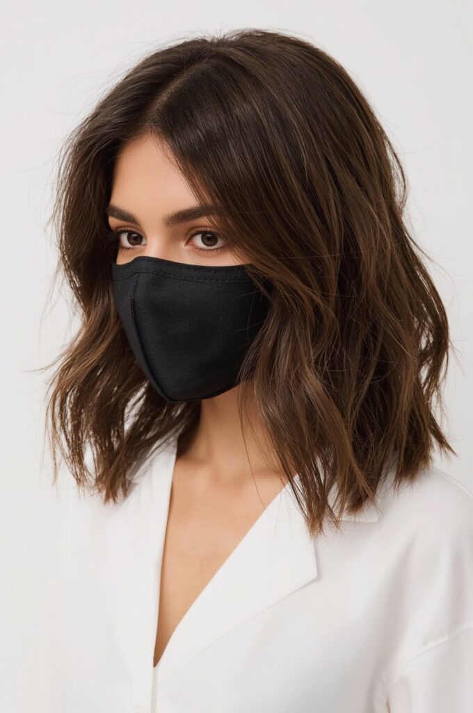 Side Part with Bouncy Blowout Layers