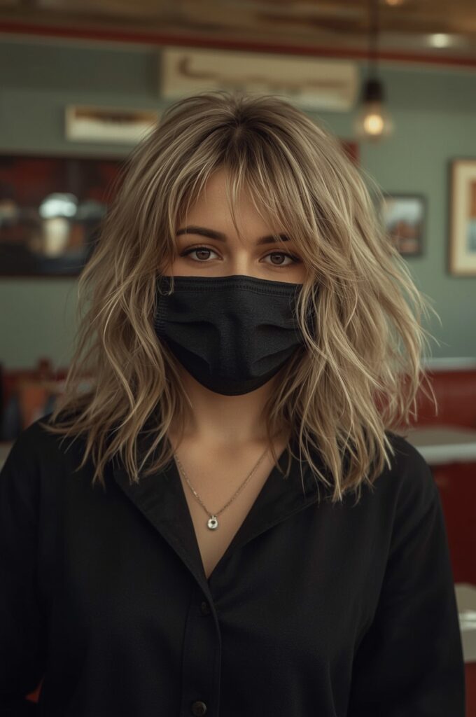 Wispy Bangs with Flipped Ends