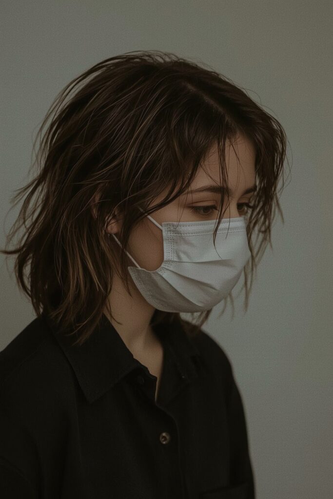 Undone Waves with Barely-There Bangs