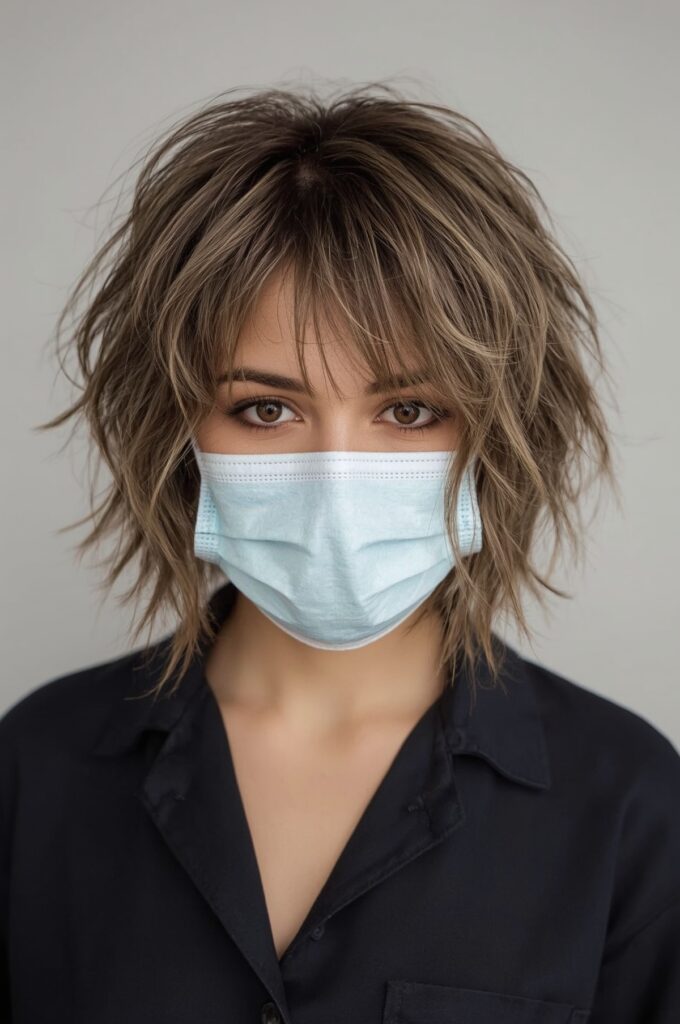 Layered Cut with Wispy Bangs
