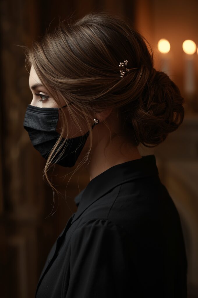 Romantic Side-Swept Chignon