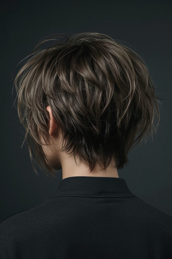 Wispy Bangs with Modern Wolf Cut