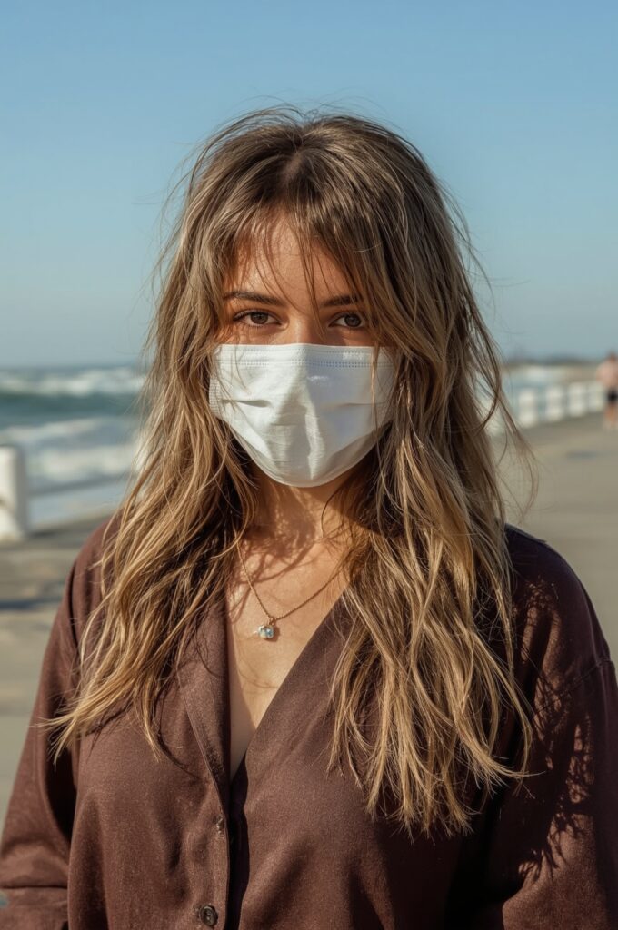 Wispy Bangs and Beach Waves