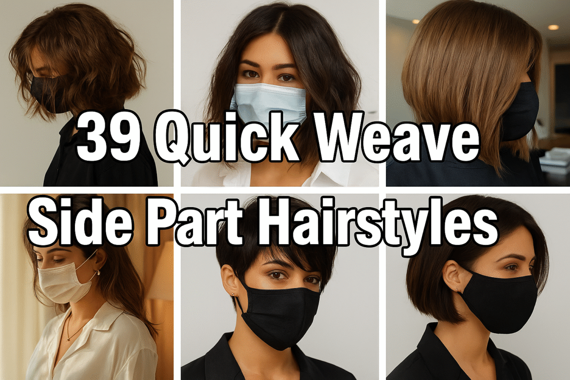 Quick Weave Side Part Hairstyles